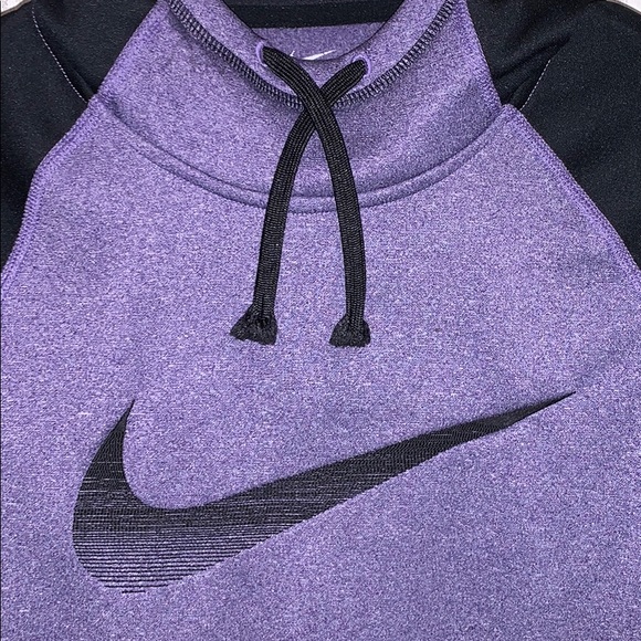 Purple & black Nike hoodie - Picture 6 of 6